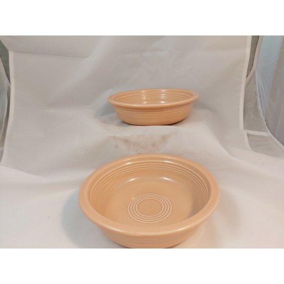 HLC Fiesta ware Rose color 7" Cereal Bowl Pink ceramic HLC USA 1 pc - Picture 6 of 6
